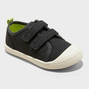Toddler Parker Machine Washable Sneakers - Cat & Jack™ Black 6T